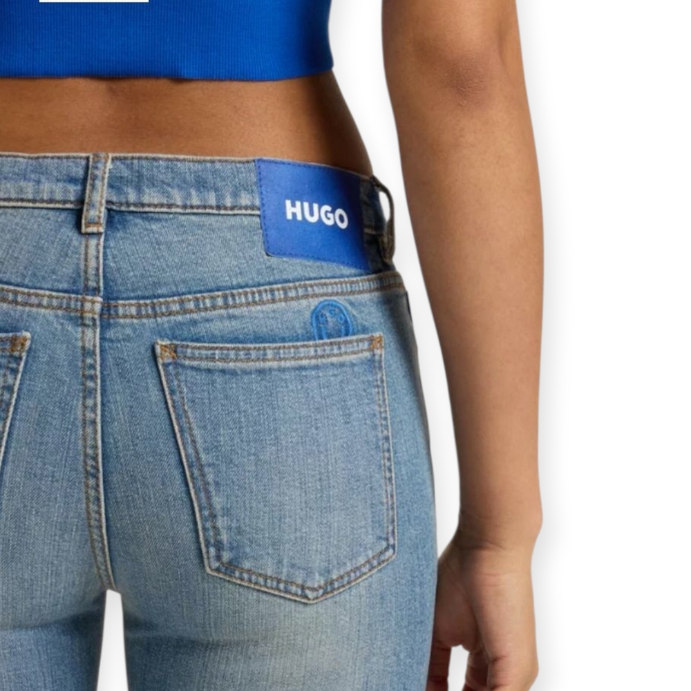 HUGO Women's Blue Flare Jeans